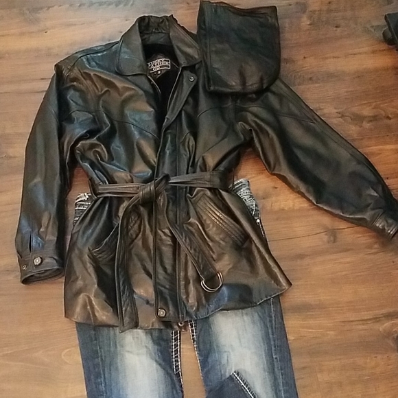 Lucky Leather Jackets & Blazers - Women's Black Leather Coat/Jacket